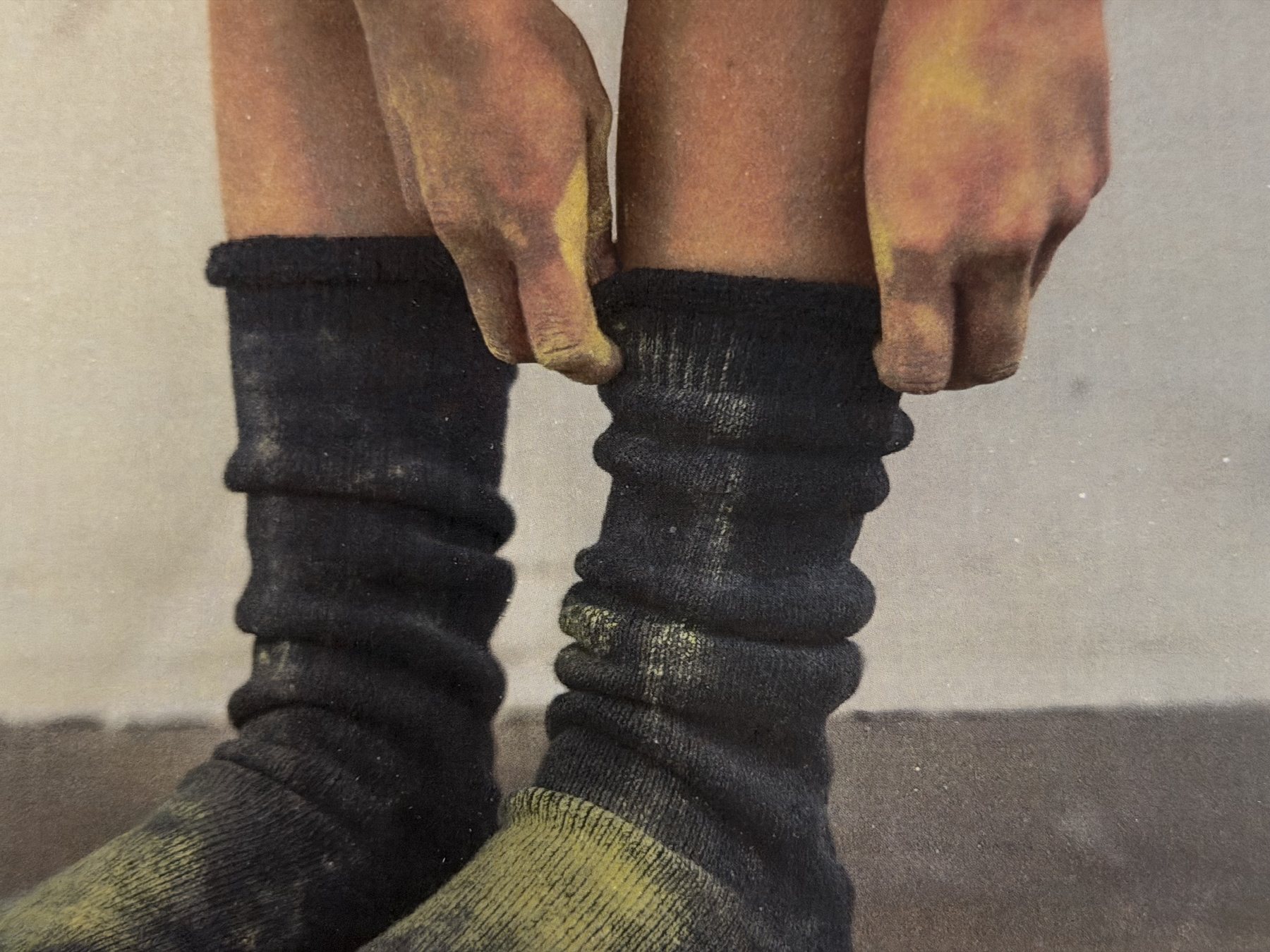 YEEZY SOCKS Direction and photography for Paris Saint